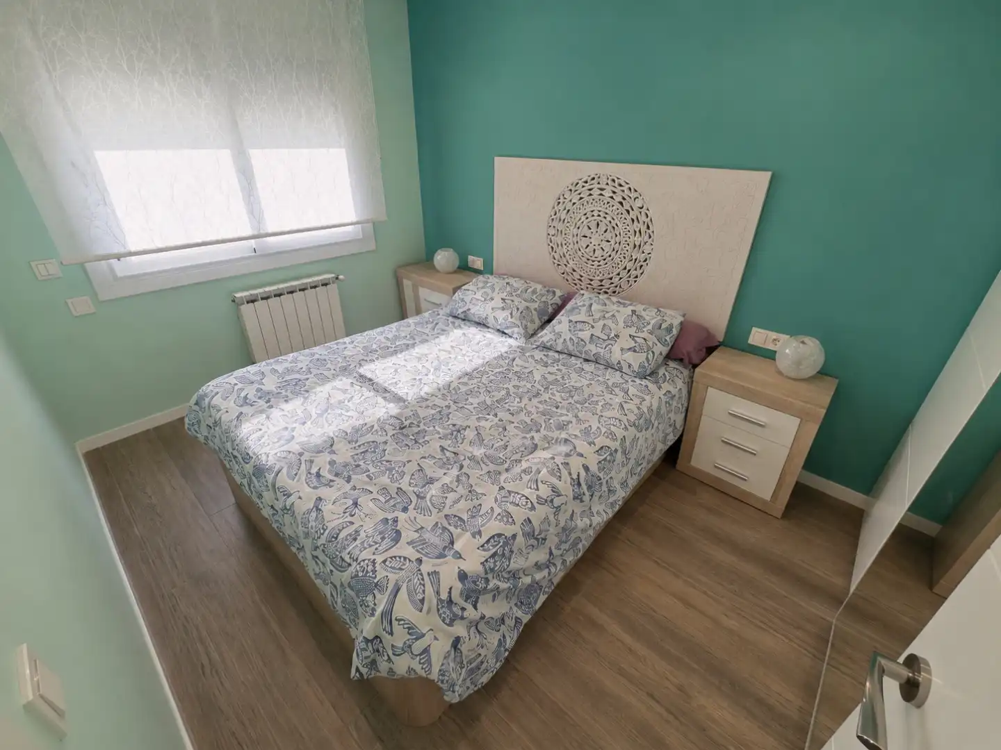 Bedroom of Flat for sale in Sant Feliu de Llobregat  with Air Conditioner, Heating and TV