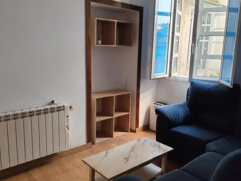 Sala de estar de Piso de alquiler en Santiago de Compostela  con Calefacción y Amueblado