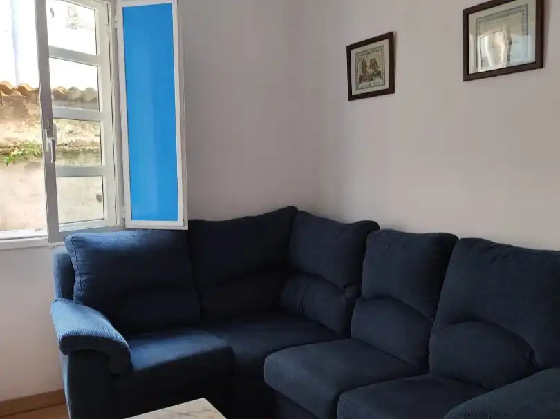 Sala de estar de Piso de alquiler en Santiago de Compostela  con Calefacción y Amueblado