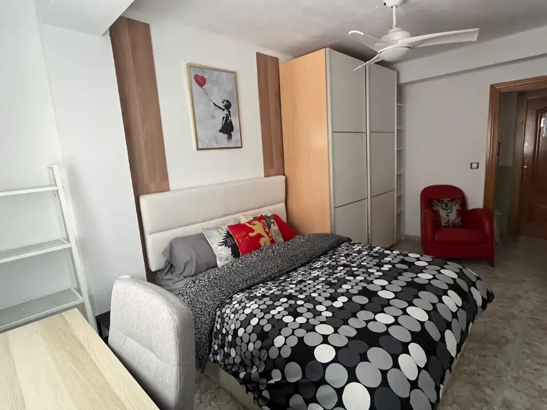 Wohnung zur Miete in Calle de Tomás Higuera, 38, Las Fuentes Schlafzimmer von Wohnung zur Miete in Zaragoza mit Klimaanlage, Heizung und Terrasse