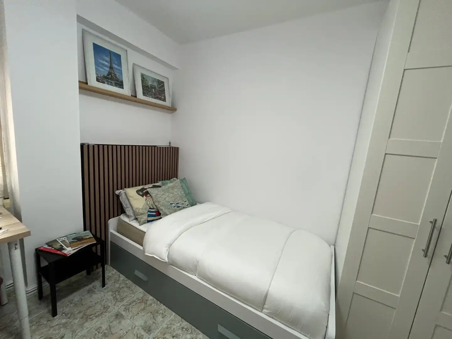 Wohnung zur Miete in Calle de Tomás Higuera, 38, Las Fuentes Schlafzimmer von Wohnung zur Miete in Zaragoza mit Klimaanlage, Heizung und Terrasse