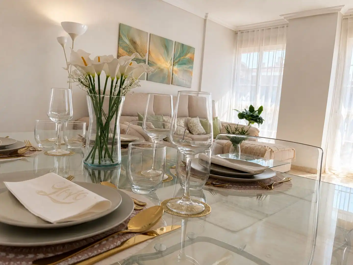 Flat for rent in Calle del Tonelero, 14, Centro Dining room of Flat for rent in Murcia Capital with Air Conditioner and Balcony