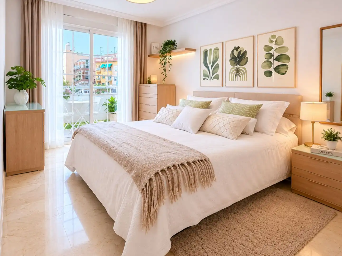 Flat for rent in Calle del Tonelero, 14, Centro Bedroom of Flat for rent in Murcia Capital with Air Conditioner and Balcony