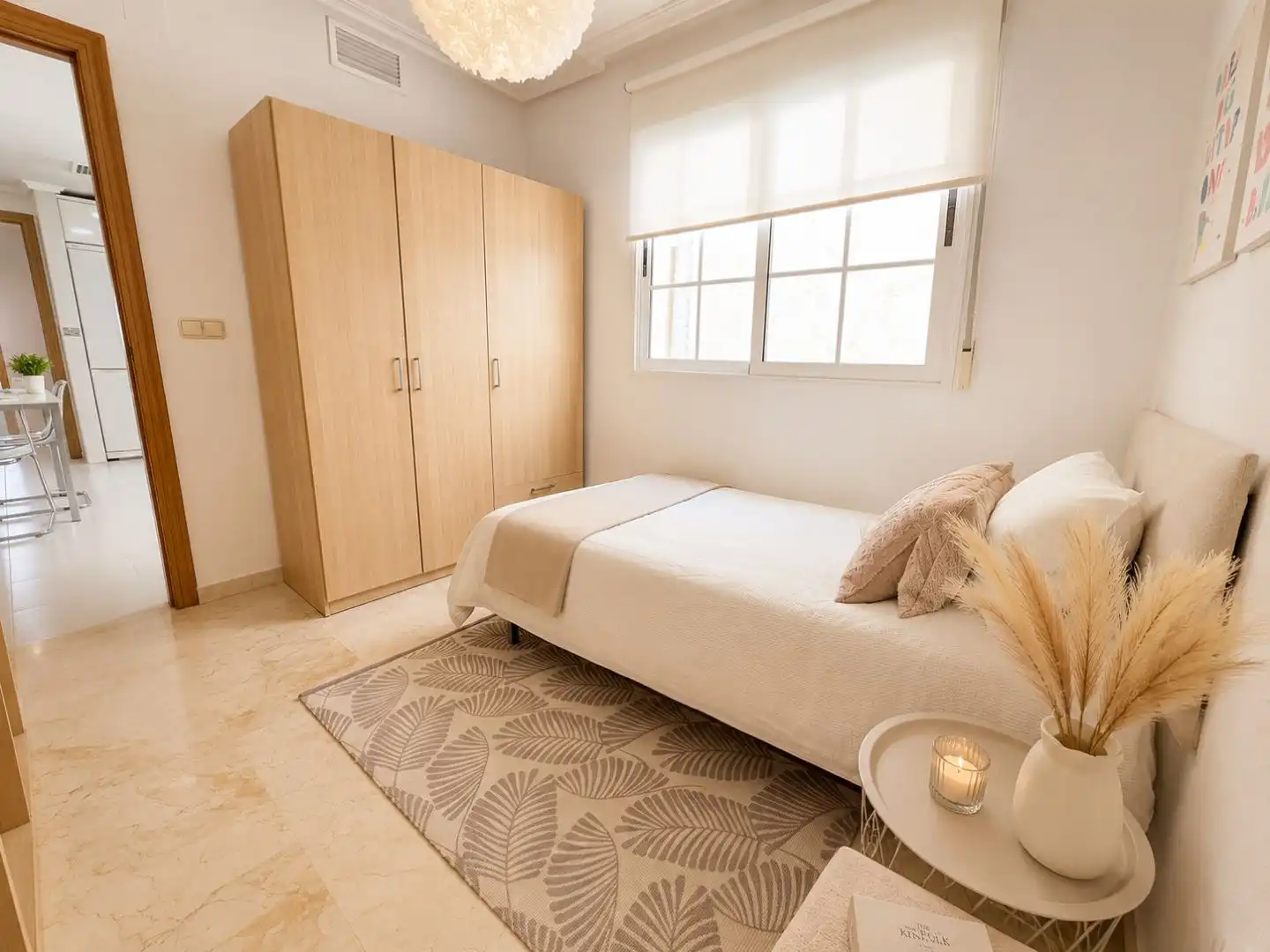 Flat for rent in Calle del Tonelero, 14, Centro Bedroom of Flat for rent in Murcia Capital with Air Conditioner and Balcony