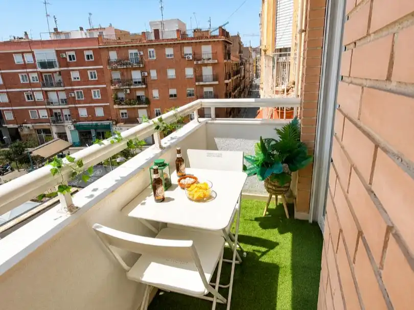 Flat for rent in Calle del Tonelero, 14, Centro Balcony of Flat for rent in Murcia Capital with Air Conditioner and Balcony