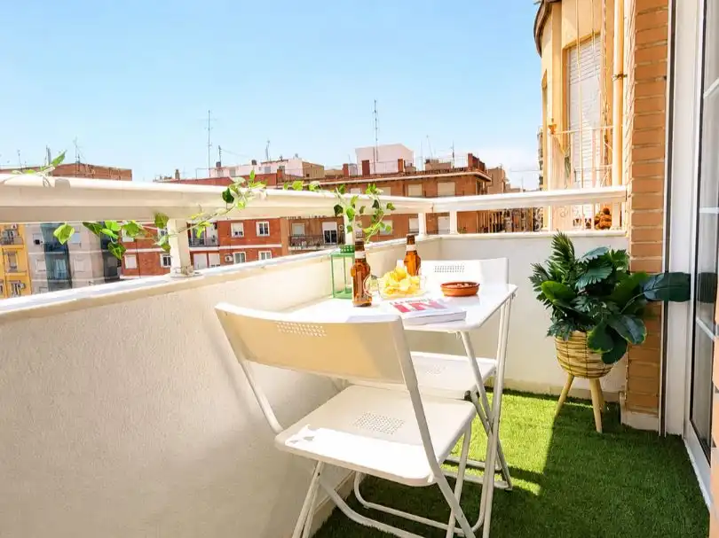 Flat for rent in Calle del Tonelero, 14, Centro Balcony of Flat for rent in Murcia Capital with Air Conditioner and Balcony
