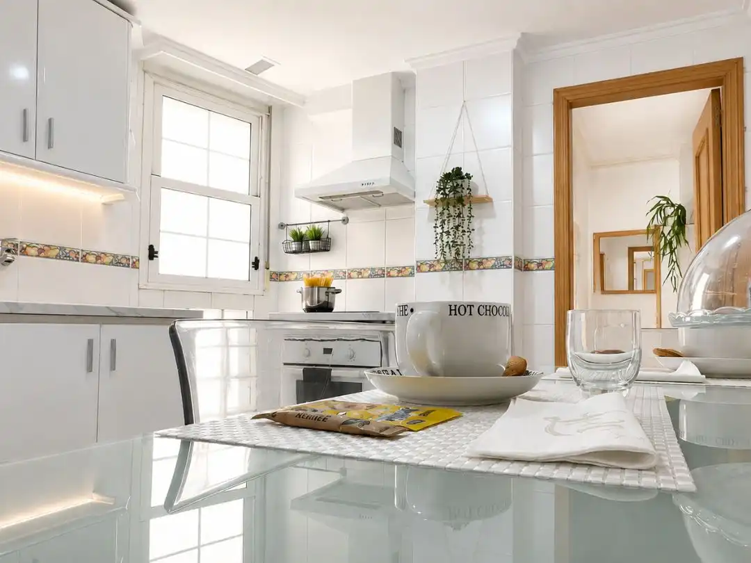 Flat for rent in Calle del Tonelero, 14, Centro Kitchen of Flat for rent in Murcia Capital with Air Conditioner and Balcony