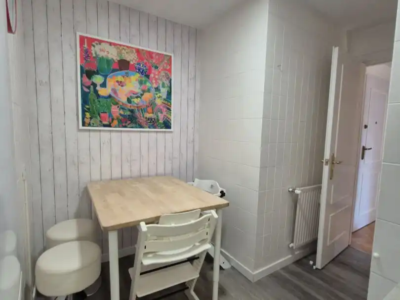 Esszimmer von Wohnung zum Verkauf in  Madrid Capital mit Klimaanlage und Terrasse