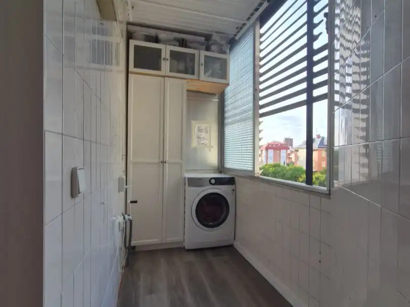 Schlafzimmer von Wohnung zum Verkauf in  Madrid Capital mit Klimaanlage und Terrasse