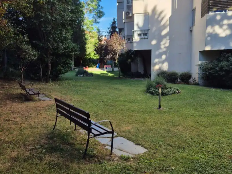 Garten von Wohnung zum Verkauf in  Madrid Capital mit Klimaanlage und Terrasse