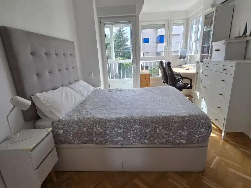 Schlafzimmer von Wohnung zum Verkauf in  Madrid Capital mit Klimaanlage und Terrasse
