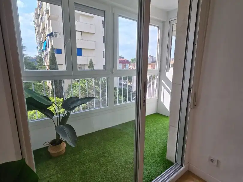 Terrasse von Wohnung zum Verkauf in  Madrid Capital mit Klimaanlage und Terrasse