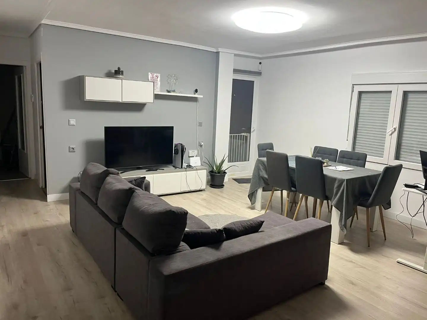 Piso de alquiler en Carrer Faura, 9, Doctor Palos - Alto Palancia Sala de estar de Piso de alquiler en Sagunto / Sagunt con Aire acondicionado, Calefacción y Parquet