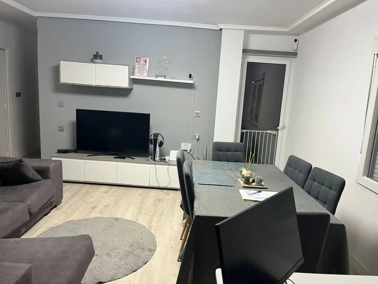 Piso de alquiler en Carrer Faura, 9, Doctor Palos - Alto Palancia Sala de estar de Piso de alquiler en Sagunto / Sagunt con Aire acondicionado, Calefacción y Parquet