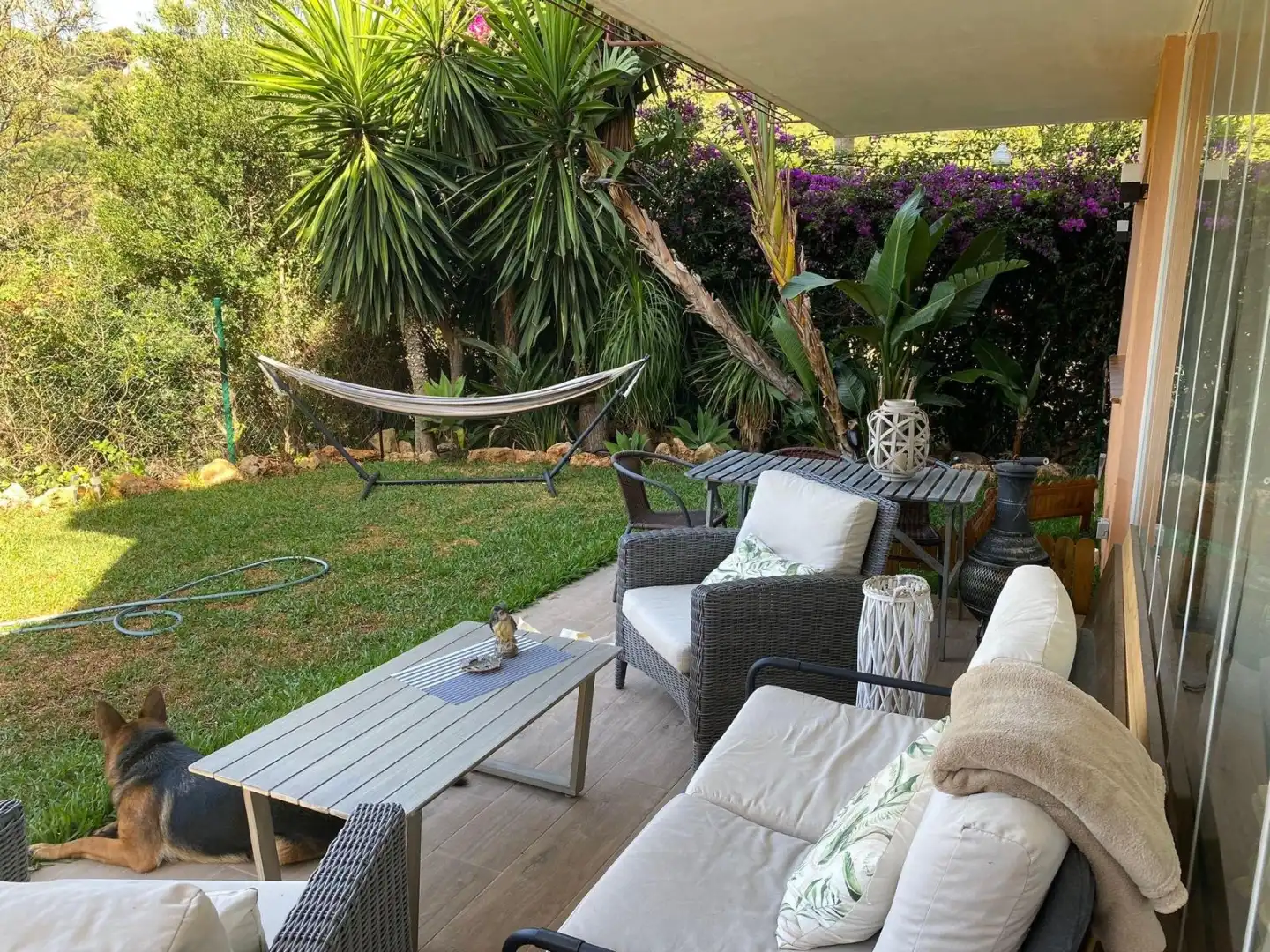 Terrassa de Casa o xalet de lloguer en Estepona amb Aire condicionat, Terrassa i Piscina