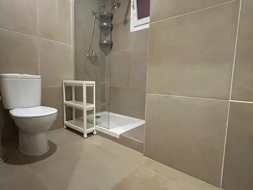 Piso de alquiler en Rambla, 162, Centre Baño de Piso de alquiler en Sabadell con Amueblado