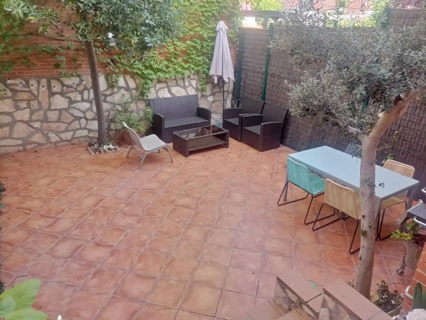 Pis en venda a Villafranca del Castillo Terrassa de Pis en venda en Villanueva de la Cañada amb Aire condicionat i Piscina