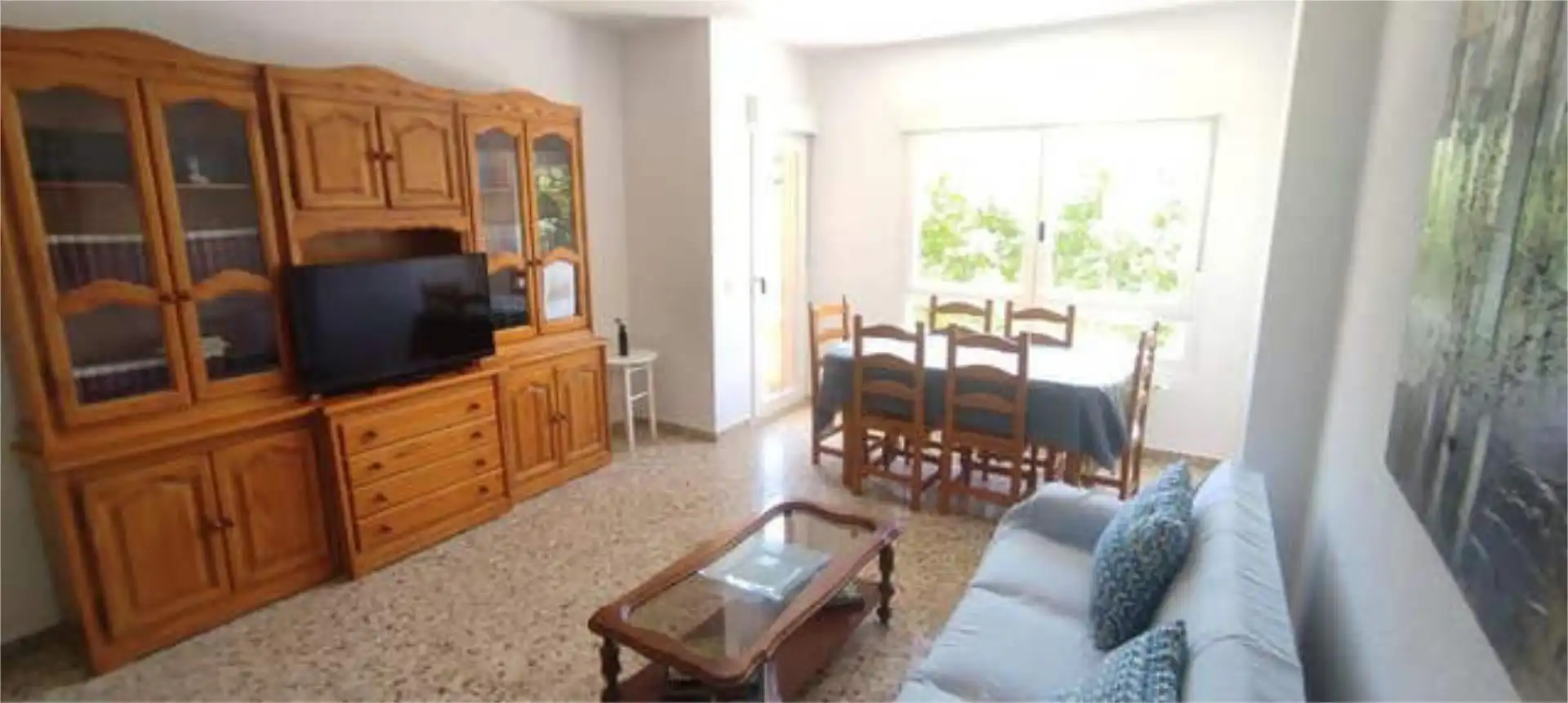 Living room of Flat for rent in Zamora Capital   with Heating and Terrace