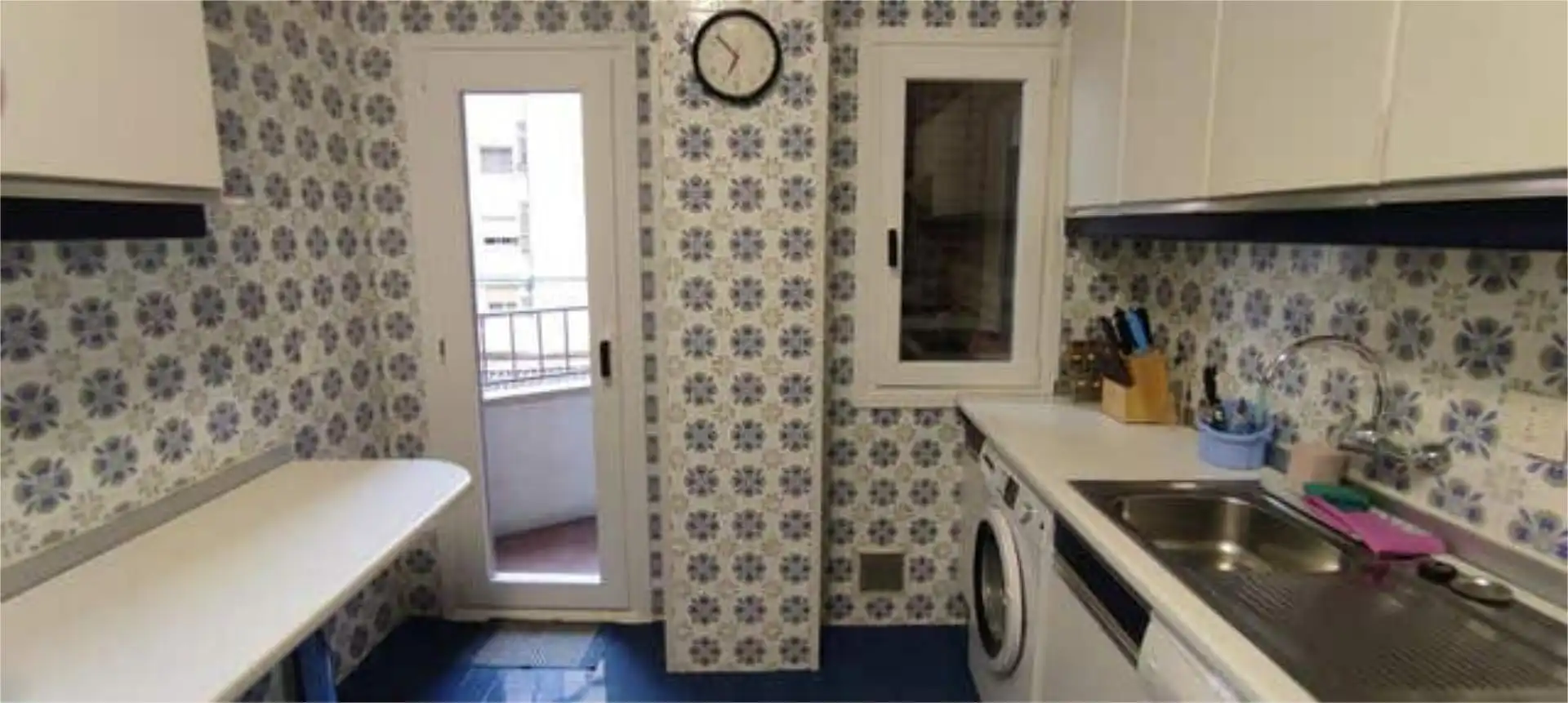 Kitchen of Flat for rent in Zamora Capital   with Heating and Terrace