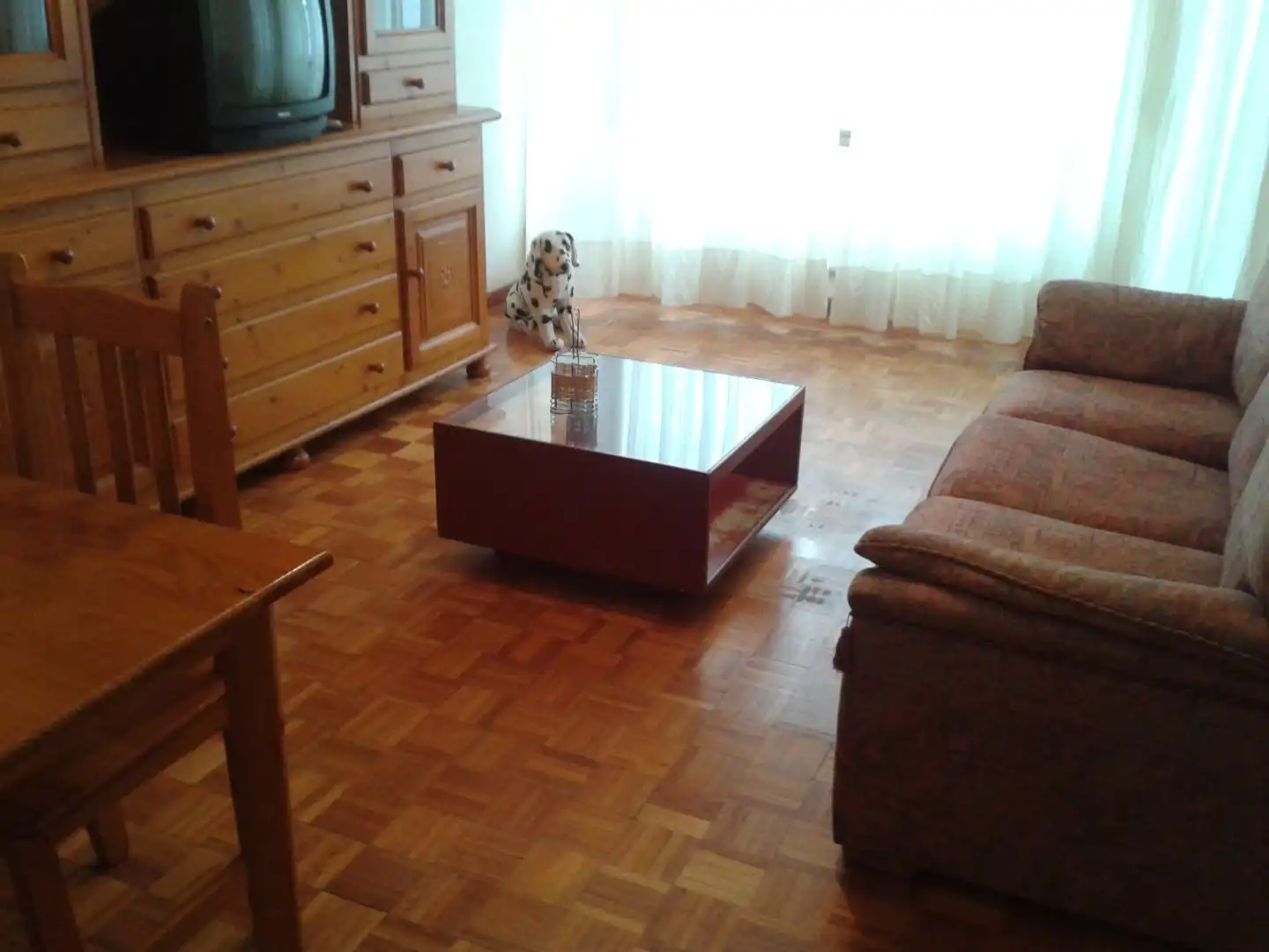 Flat for rent in Rúa Camiño Caneiro, 16, Universidad Living room of Flat for rent in Ourense Capital with Heating, Parquet flooring and Terrace
