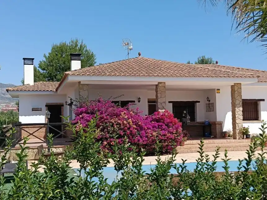 Casa o chalet en venta en Partida Sol del Camp, 105, Agost Vista exterior de Casa o chalet en venta en Agost con Aire acondicionado y Piscina