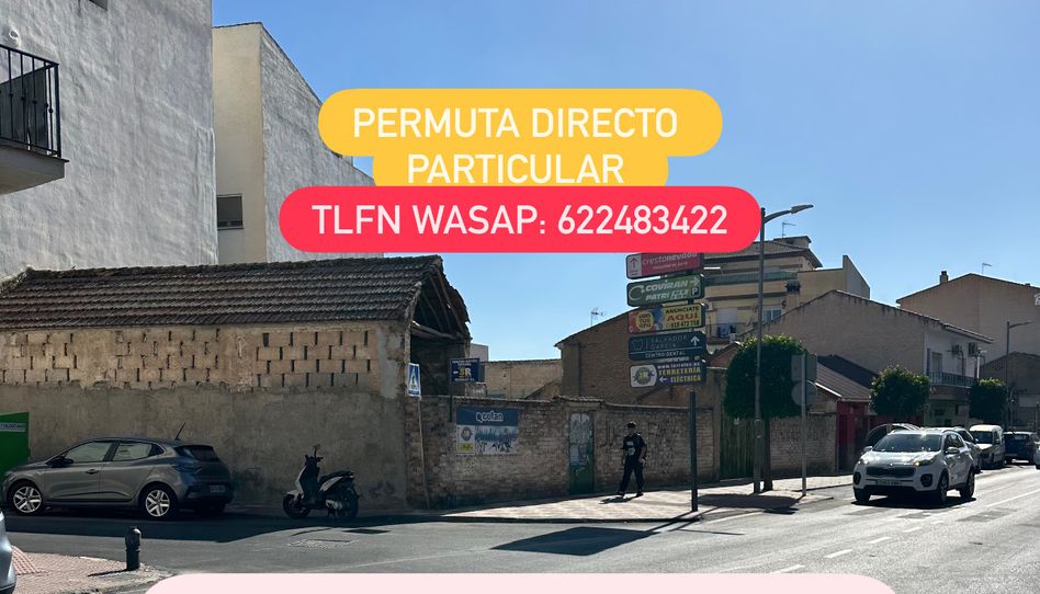 Terreno en venta en Calle Santa Lucía, 21, Parque de la Ermita, Churriana de la Vega - imagen 1 Foto 1 de Terreno en venta en Calle Santa Lucía, 21, Parque de la Ermita, Churriana de la Vega