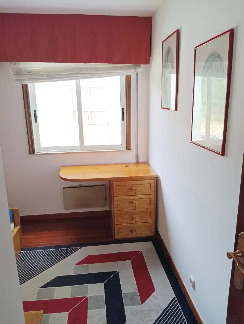 Flat for rent in Rúa Panasqueira, 5, O Milladoiro Bedroom of Flat for rent in Ames with Heating, Parquet flooring and Furnished