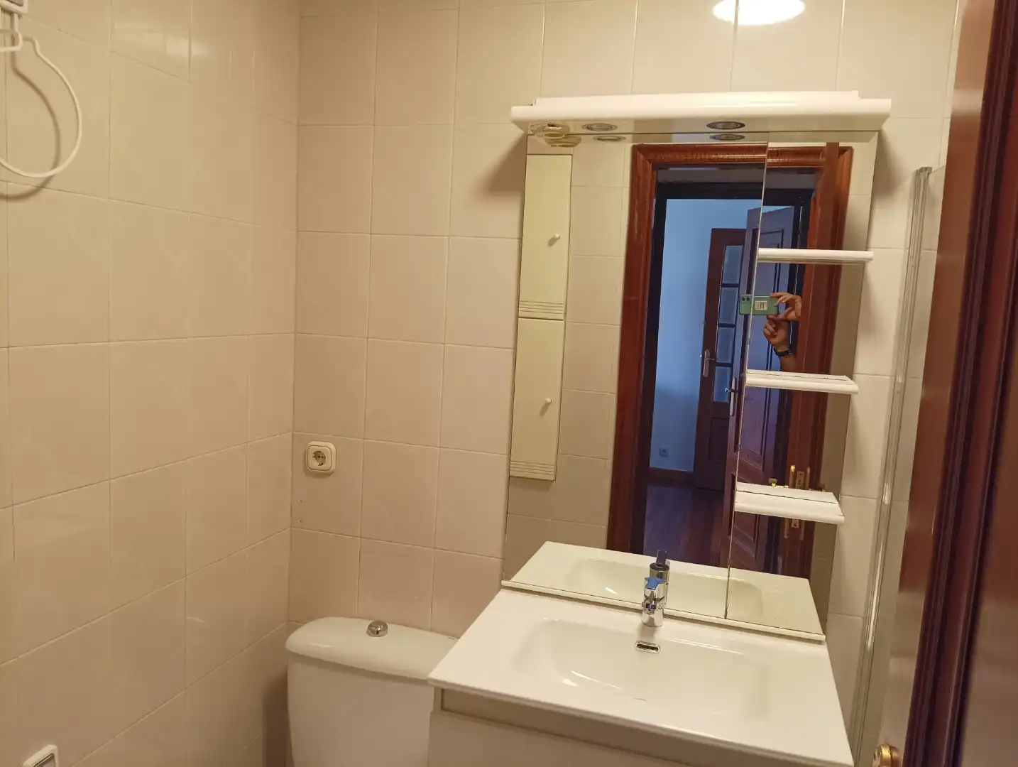 Flat for rent in Rúa Panasqueira, 5, O Milladoiro Bathroom of Flat for rent in Ames with Heating, Parquet flooring and Furnished