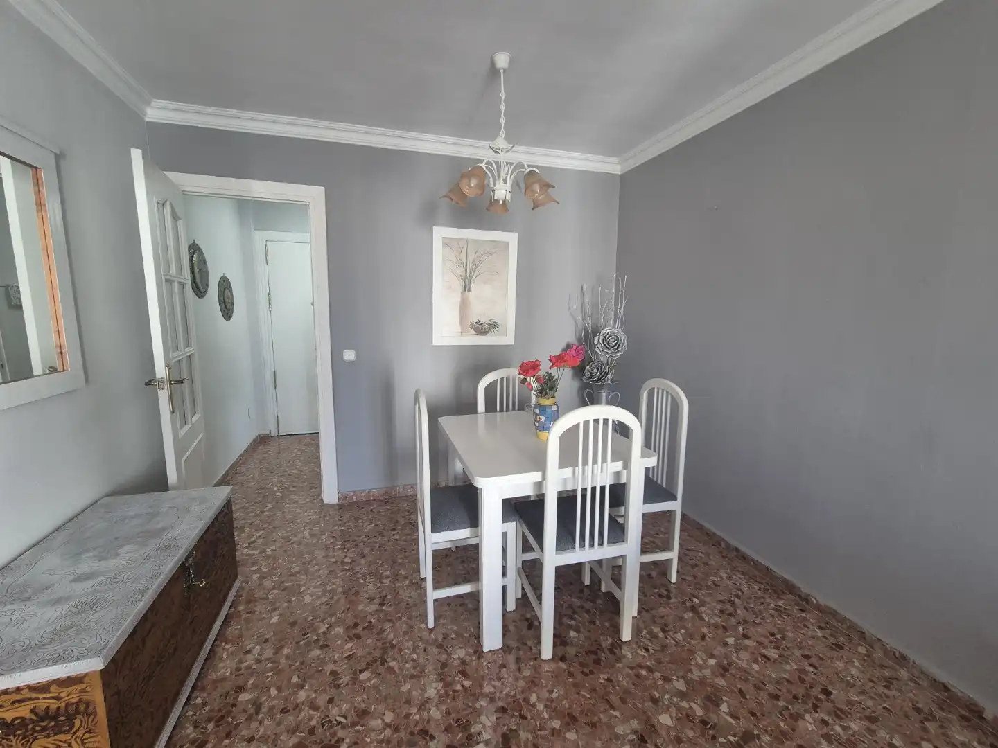 Flat for sale in Urbanizacion Mariana Pineda, 3, Algeciras Dining room of Flat for sale in Algeciras with Air Conditioner and Balcony