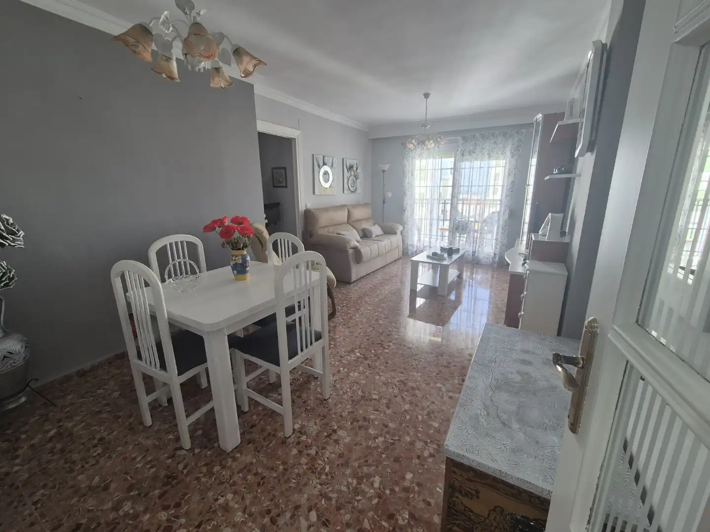Flat for sale in Urbanizacion Mariana Pineda, 3, Algeciras Living room of Flat for sale in Algeciras with Air Conditioner and Balcony