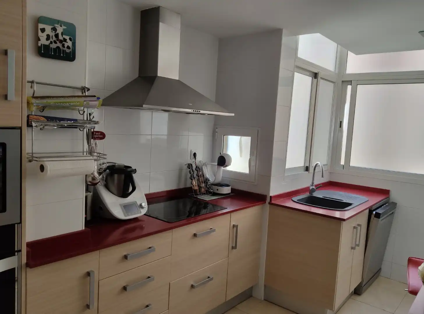 Piso en venta en Plaça del Centenari, 14, Santa Rosa Cocina de Piso en venta en Alcoy / Alcoi con Aire acondicionado