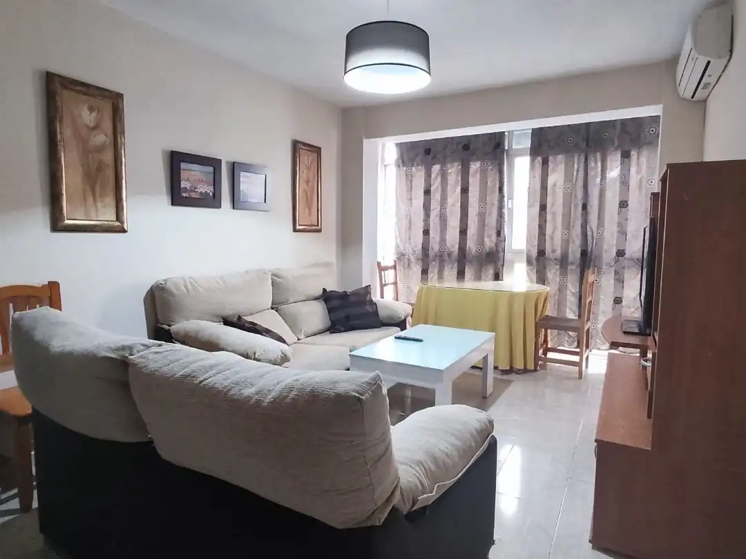 Flat for rent in Calle Demetrio Spínola, 12, Rosaleda - Juventud Living room of Flat for rent in Granada with Air Conditioner, Terrace and Furnished