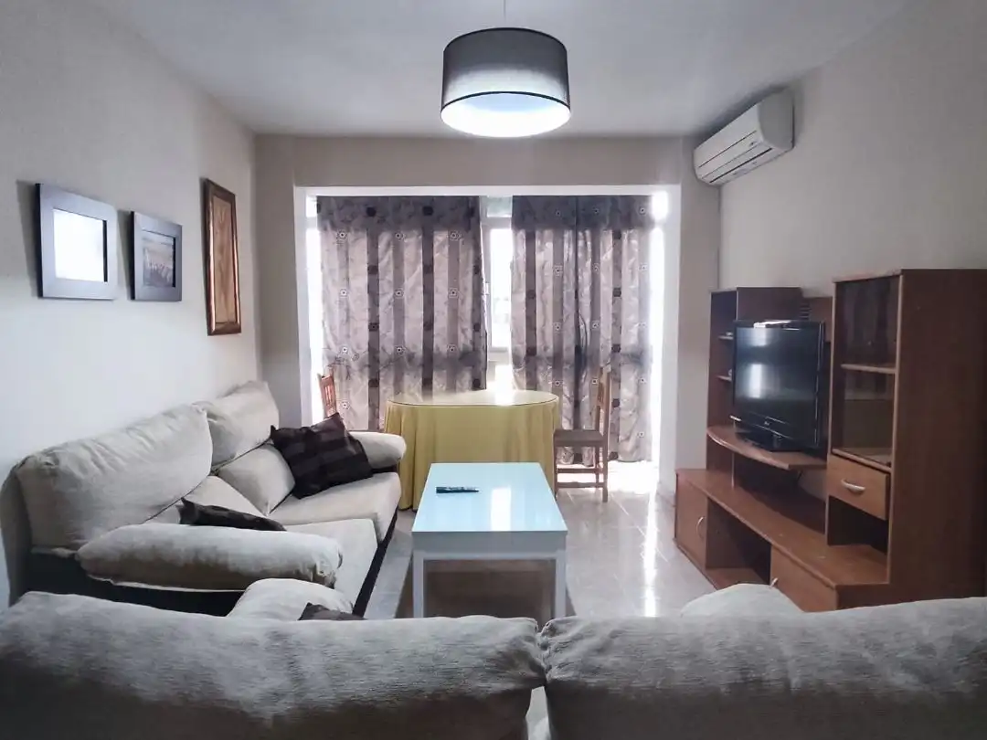 Flat for rent in Calle Demetrio Spínola, 12, Rosaleda - Juventud Living room of Flat for rent in Granada with Air Conditioner, Terrace and Furnished
