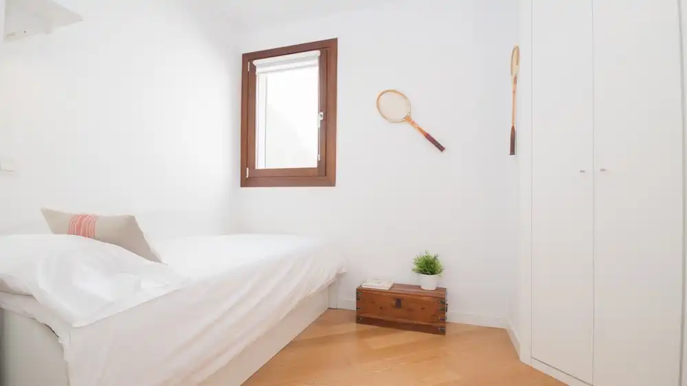 Flat for rent in Carrer de Can Sanç, 8, Palma de Mallorca Bedroom of Flat for rent in Palma de Mallorca with Air Conditioner