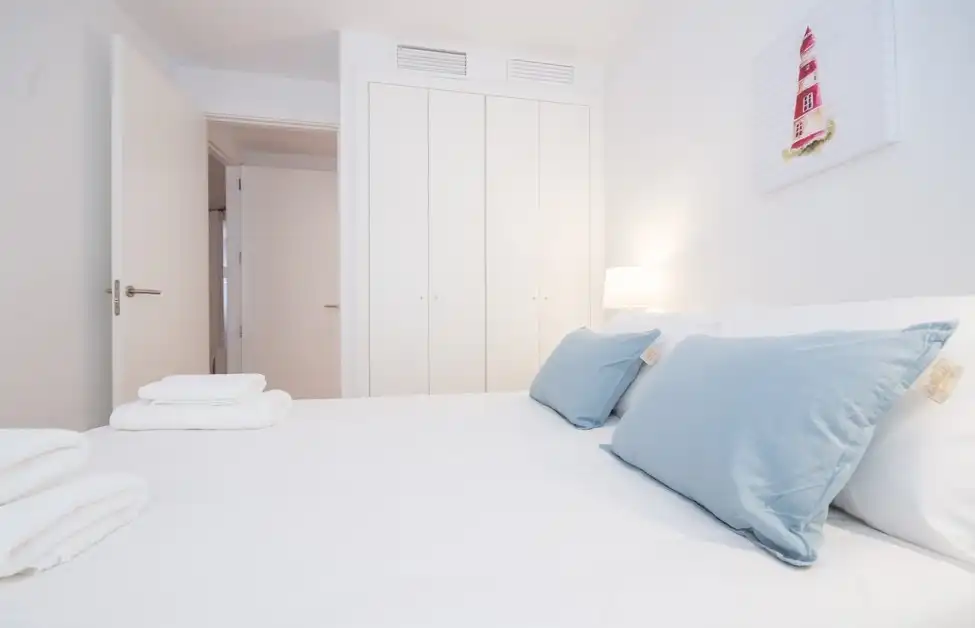 Flat for rent in Carrer de Can Sanç, 8, Palma de Mallorca Bedroom of Flat for rent in Palma de Mallorca with Air Conditioner