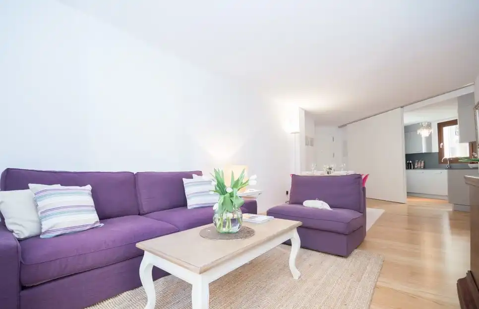 Flat for rent in Carrer de Can Sanç, 8, Palma de Mallorca Living room of Flat for rent in Palma de Mallorca with Air Conditioner