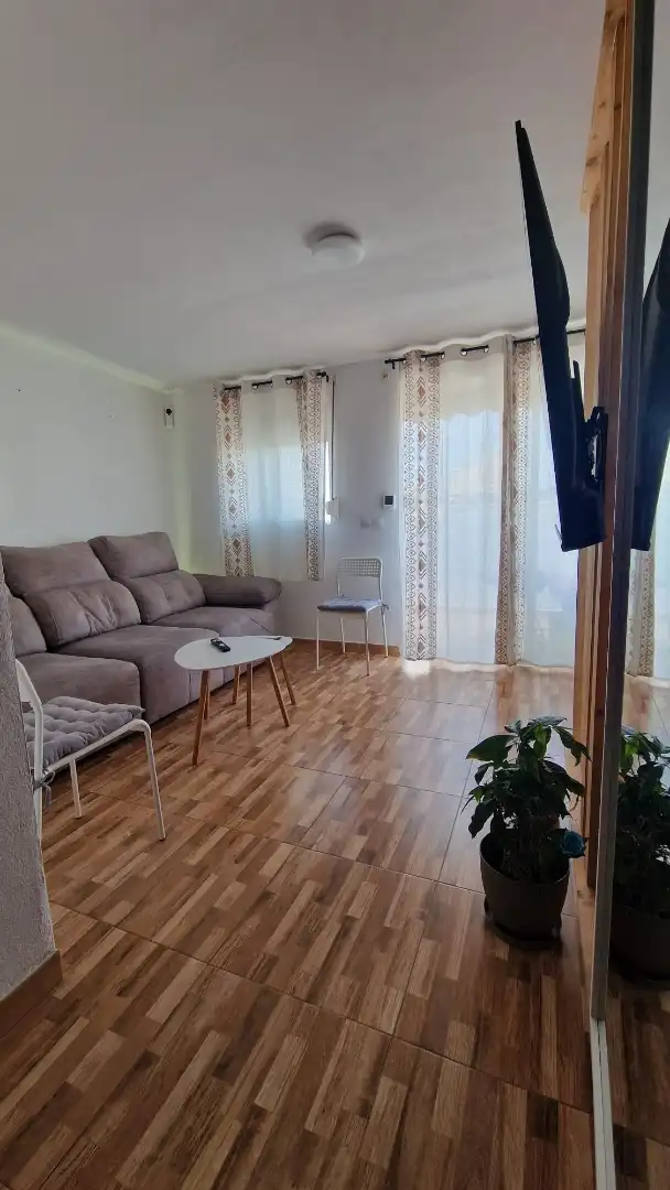 Piso de alquiler en Carrer del General Weyler, 89, Cristo Rey - Parque Europa Sala de estar de Piso de alquiler en Inca con Aire acondicionado, Terraza y Amueblado
