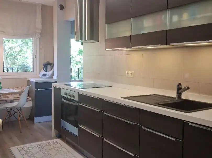 Cocina de Piso en venta en Sabadell con Aire acondicionado, Terraza y Balcón