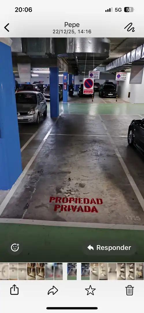 Garaje de alquiler en Calle Fontiveros, 21, Barrio de Zaidín