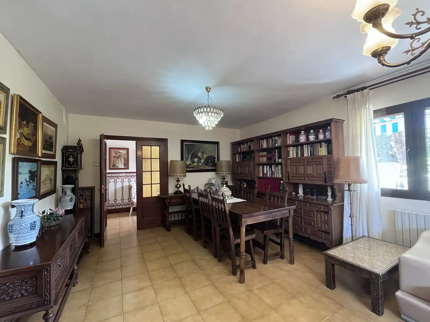 Casa o chalet en venta en Calle Llanos, 23, Mansilla de las Mulas Comedor de Casa o chalet en venta en Mansilla de las Mulas con Calefacción, Jardín privado y Terraza