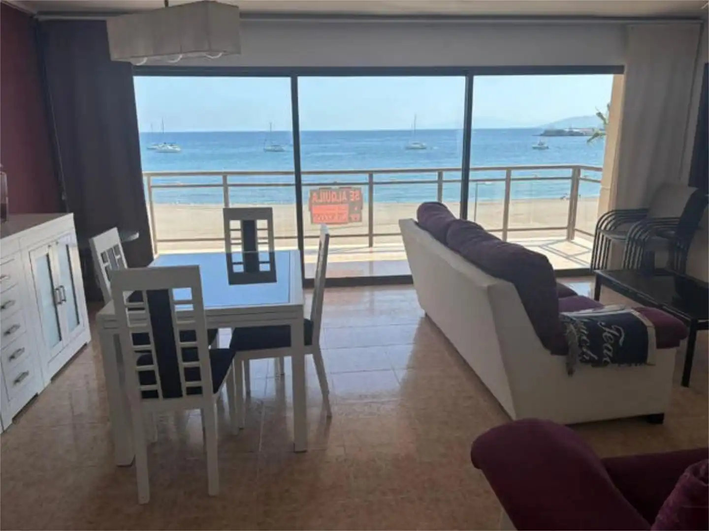 Dining room of Flat for rent in Águilas