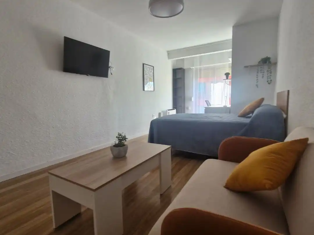 Piso en venta en Calle Hermanos Quintero, 5, Carretas - Pajarita Sala de estar de Piso en venta en Albacete Capital con Terraza