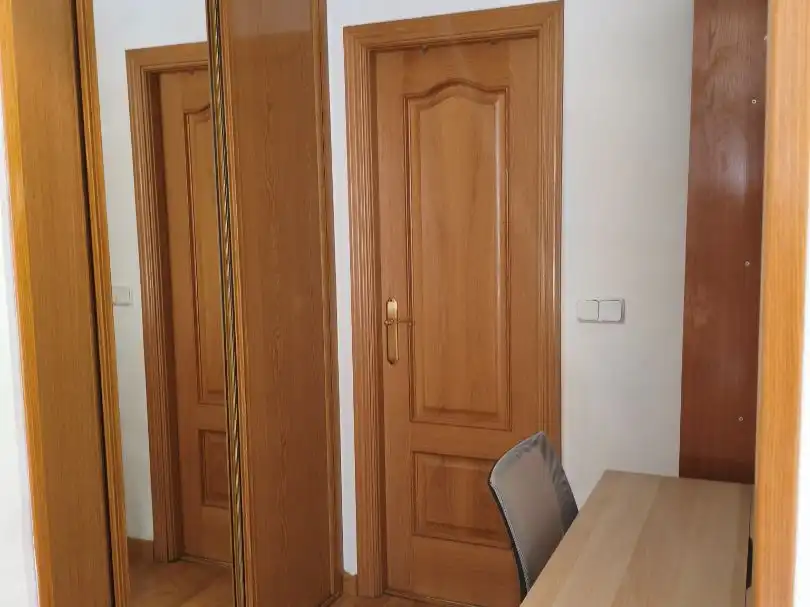 Wohnung zur Miete in Calle de Hernán Cortés, 14, Justicia - Chueca Schlafzimmer von Wohnung zur Miete in Madrid Capital mit Balkon