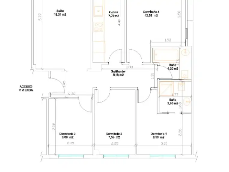 Piso en venta en Paseo de Pamplona, 14, Centro Piso en venta en Tudela con Aire acondicionado, Calefacción y Parquet
