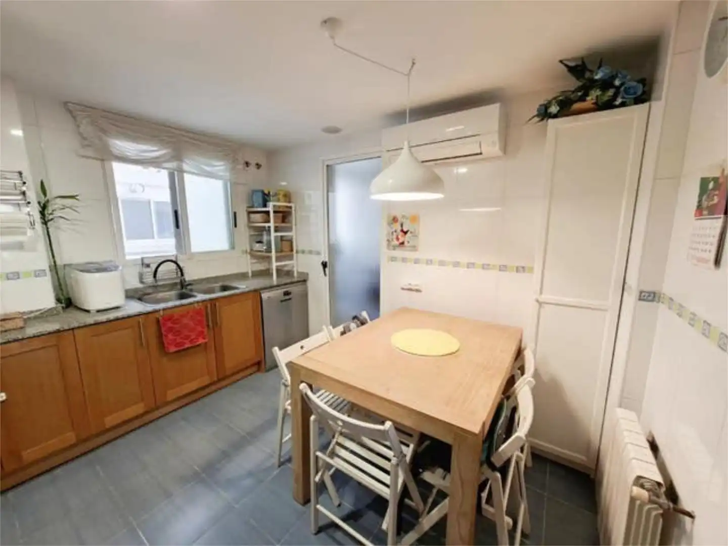 Kitchen of Flat for sale in Castellón de la Plana / Castelló de la Plana  with Heating, Private garden and Terrace