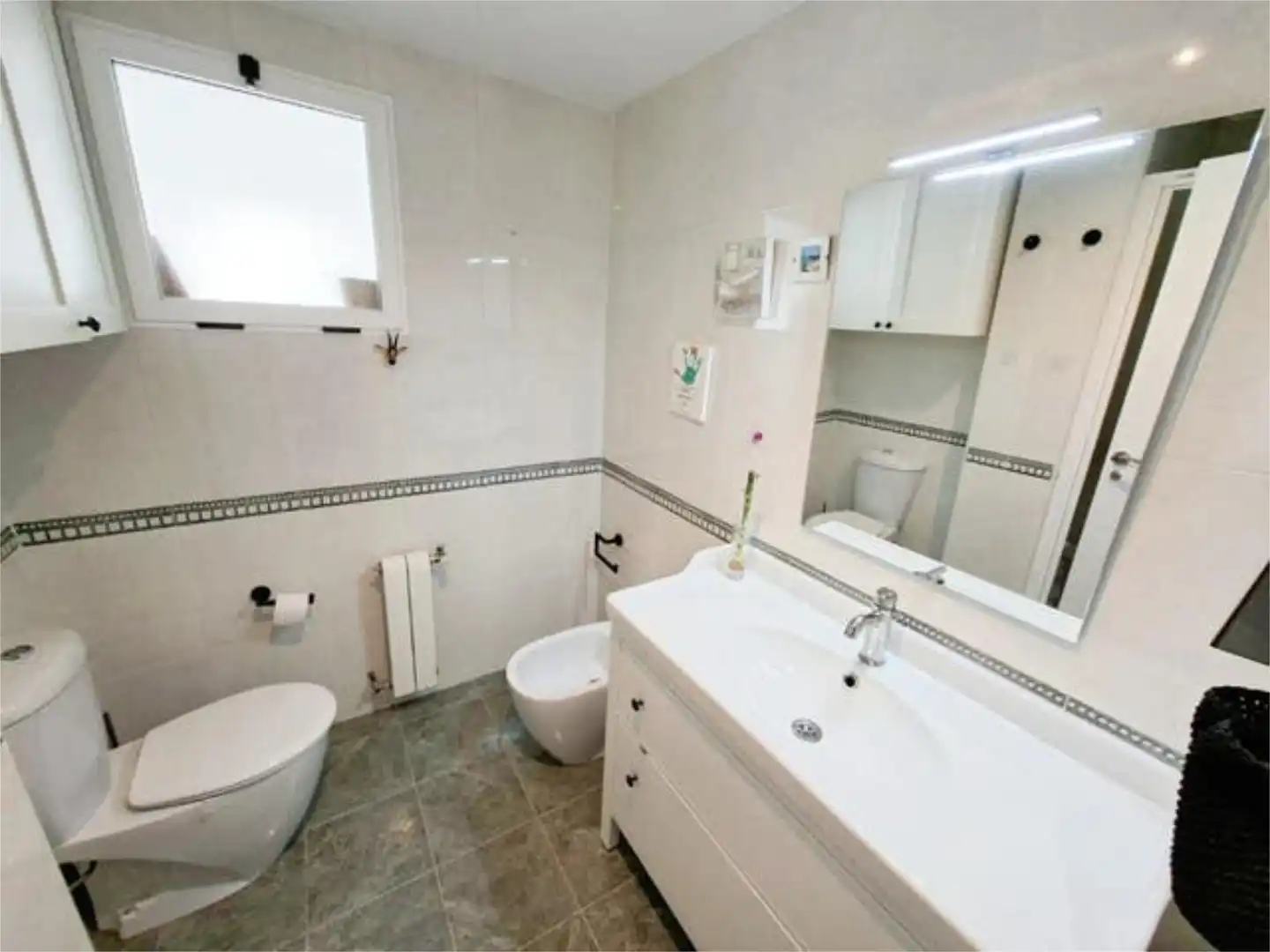 Bathroom of Flat for sale in Castellón de la Plana / Castelló de la Plana  with Heating, Private garden and Terrace
