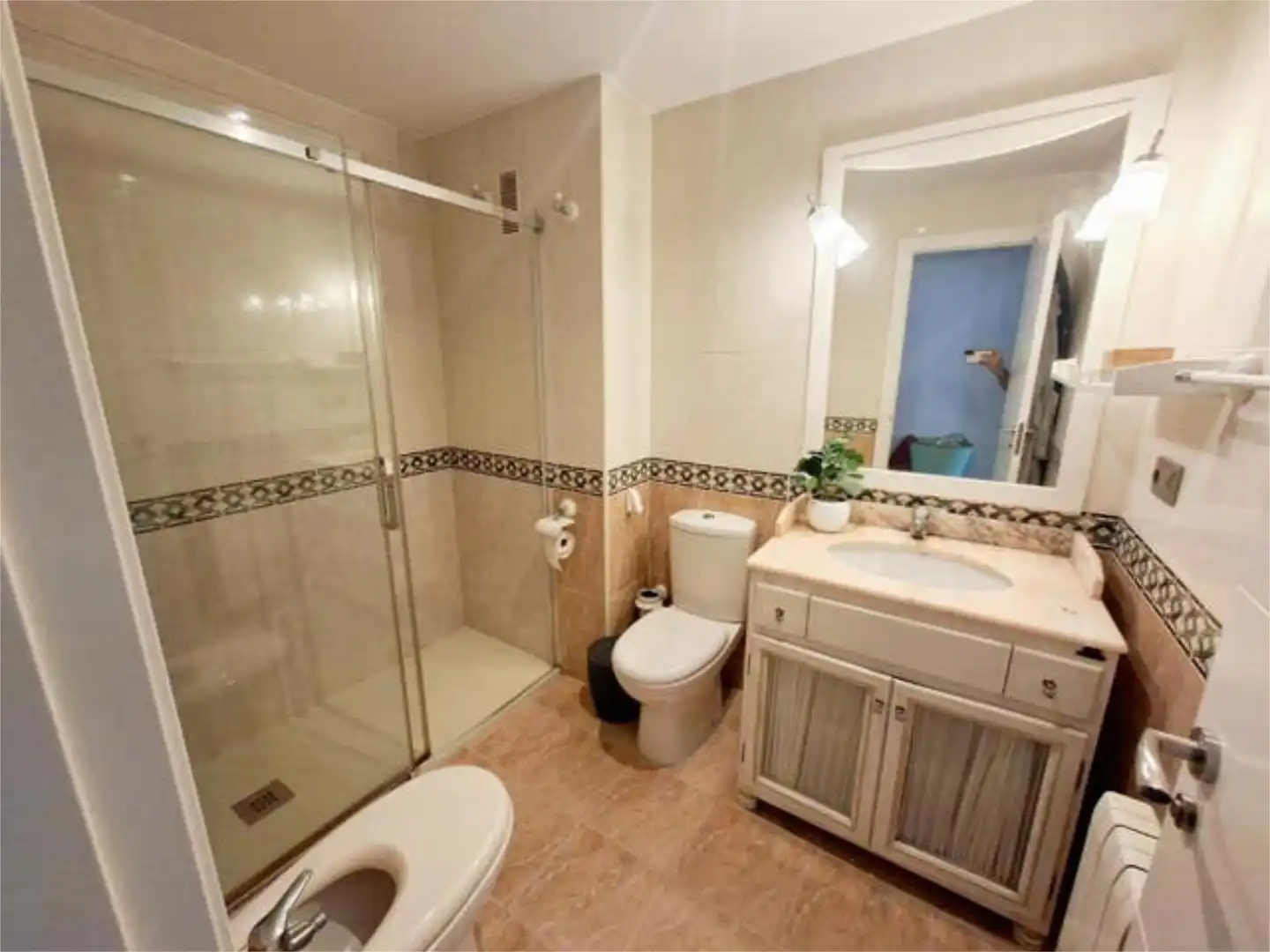 Bathroom of Flat for sale in Castellón de la Plana / Castelló de la Plana  with Heating, Private garden and Terrace