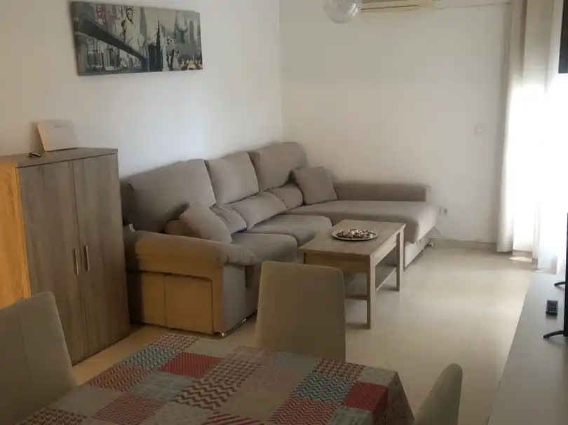 Piso en venta en Calle Domingo Ortega, 21, Los Boliches Sala de estar de Piso en venta en Fuengirola con Aire acondicionado, Calefacción y Terraza