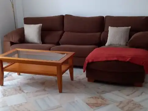 Sala d'estar de Pis de lloguer en Málaga amb Aire condicionat, Calefacció i Terrassa