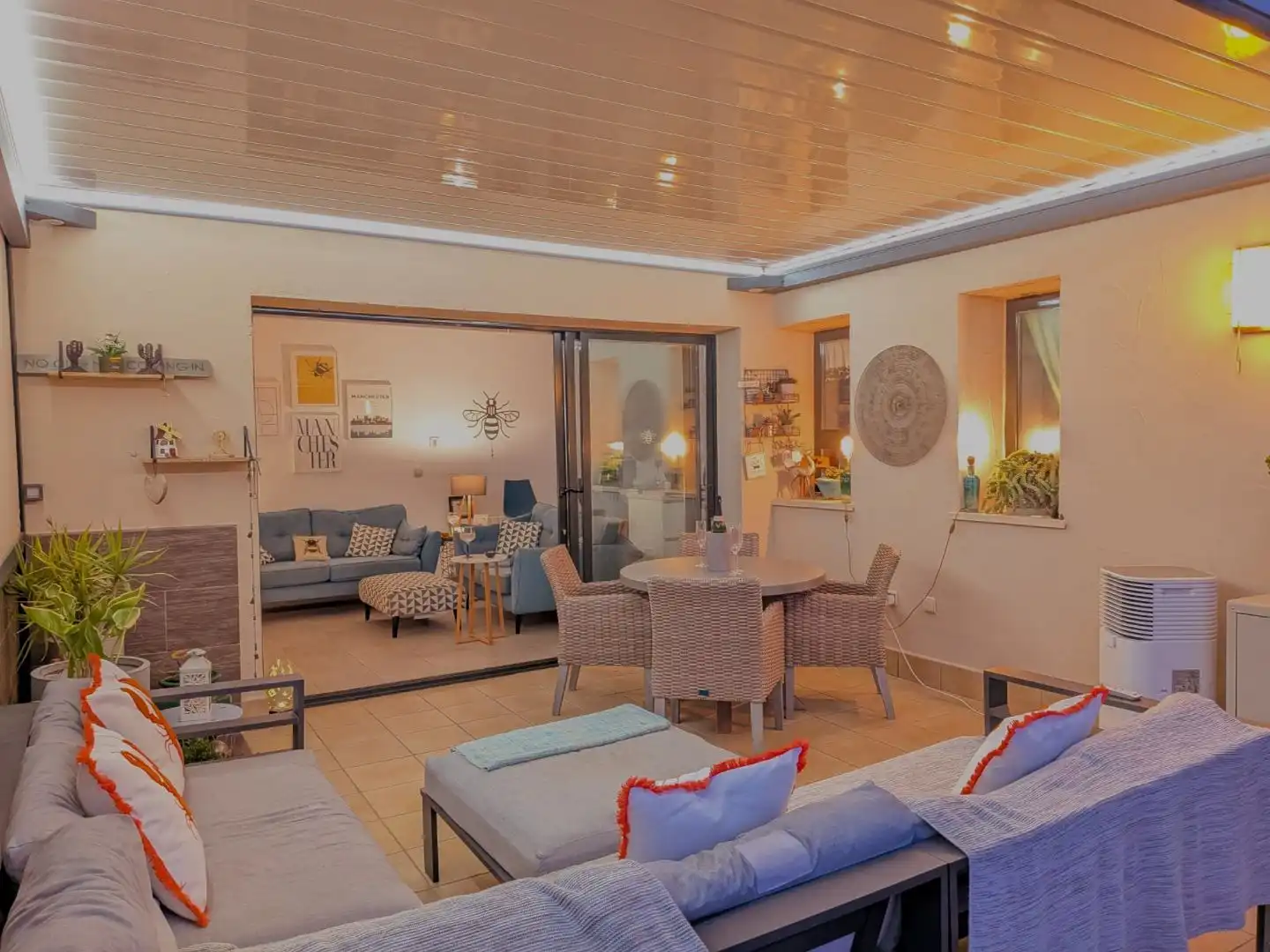 Terrasse von Wohnung zum Verkauf in  Murcia Capital mit Klimaanlage, Terrasse und Schwimmbad